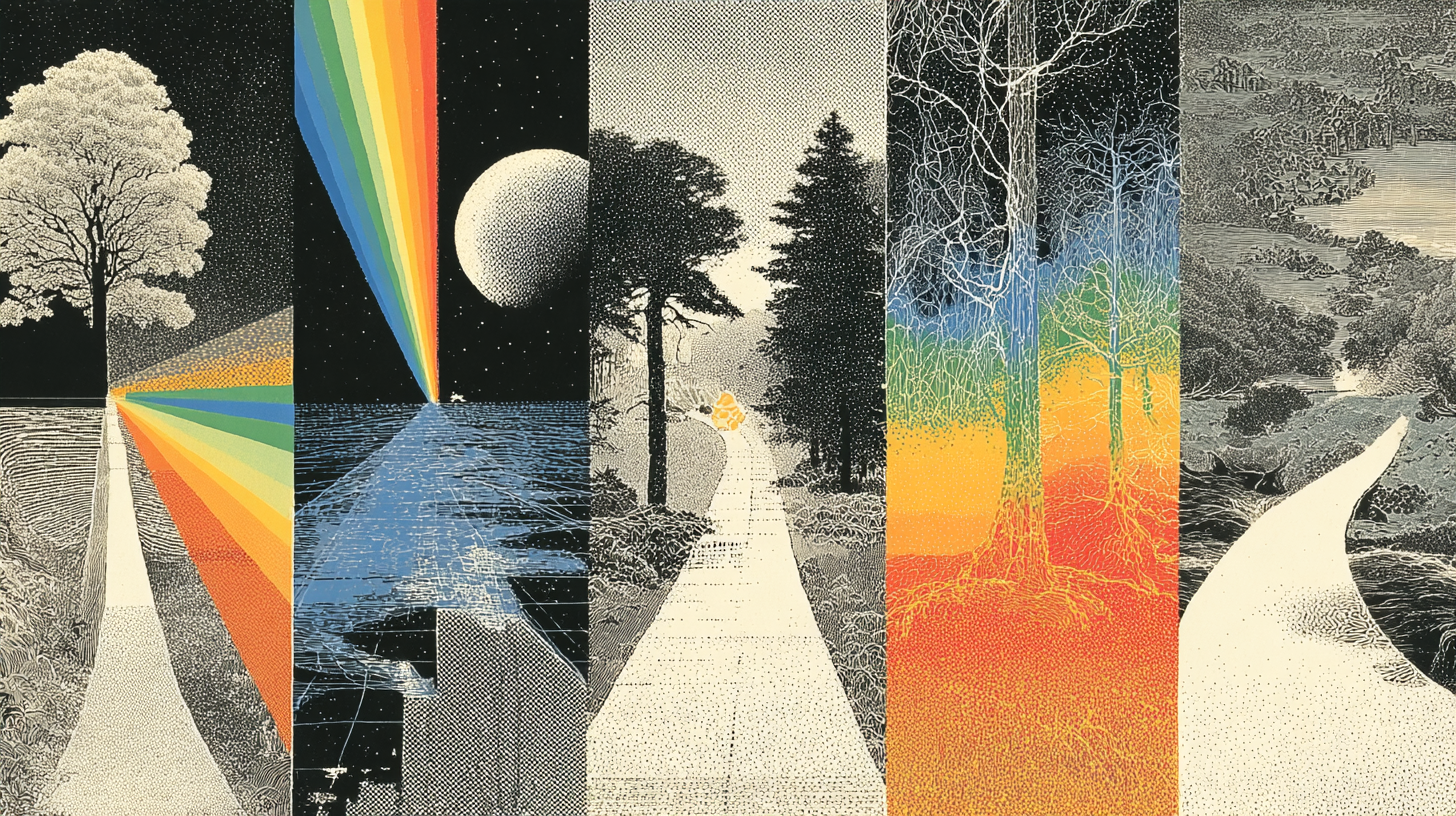 Diverging paths through a landscape — five philosophical approaches to computer use